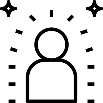 04 Black silhouette of a person playing guitar.